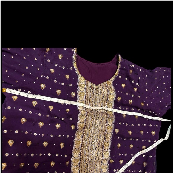 Plus shalwar Kameez 2X bust 52 - Picture 7 of 9